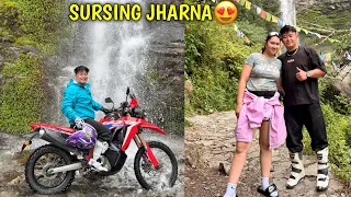 FINALLY SURSING JHARANA PUGEY😍 ALISHA SANGA   SINDUPALCHOWK / @rajkumarthapamagar32   