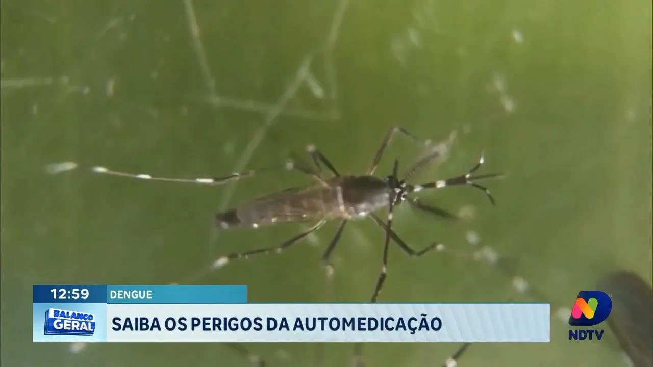 Cenário da dengue é alarmante, porém subnotificação revela o perigo da automedicação
