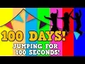 100 Days Jumping for 100 Seconds song for the 100th day of school