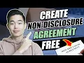 Download Lagu How to Create a Non-Disclosure Agreement (NDA) for FREE (Step by Step Tutorial)