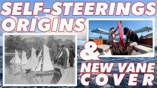 The History of Windvane Self Steering Systems & Installing a New @Hydrovane  Vane Cover