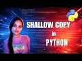 Day - 44 Shallow Copy in Python for Machine Learning Data Science Analytics