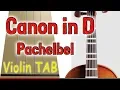Download Lagu Canon in D - Pachelbel - Violin - Play Along Tab Tutorial