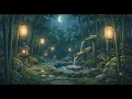 Bamboo Water Fountain ASMR Nostalgic Japanese Bamboo Grove Relaxing Nature Sounds Scene Space