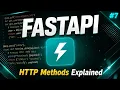FastAPI Tutorial - HTTP Methods Explained GET POST PUT PATCH DELETE 2026