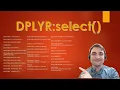 Select function in dplyr