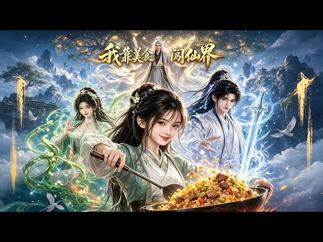 擺攤烤串!憑美食橫掃整個仙界 漫劇