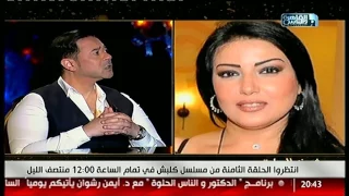 شاهد تعليق النجم مدحت صالح على صورة الفنانة سمية الخشاب 