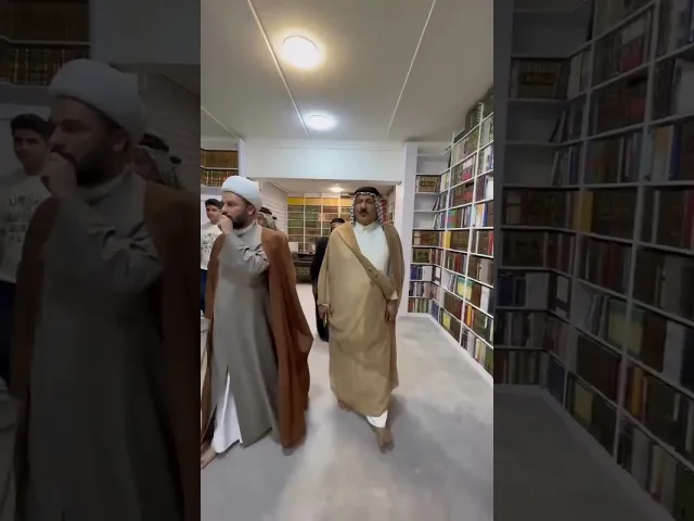 ⁣مكتبه الشيخ زمان الحسناوي ما شاء الله