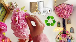 How to Make a Paper Cherry Blossom Tree | DIY Sakura | Paper Kwanzan Cherry Blossom Tutorial
