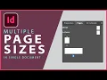 How to create multiple page sizes in an InDesign document - Adobe InDesign Tutorial