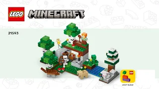 ⛏ LEGO instructions ⛏ Minecraft ⛏ 21593 ⛏ First Night Adventure ⛏