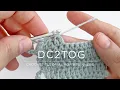 How to dc2tog - Double Crochet 2 Together