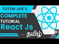 React JS Complete Tutorial in Tamil Tutor Joe s