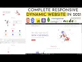 Complete Responsive Dynamic Website using HTML B5 NodeJS ExpressJS MongoDB Mongoose in Hindi