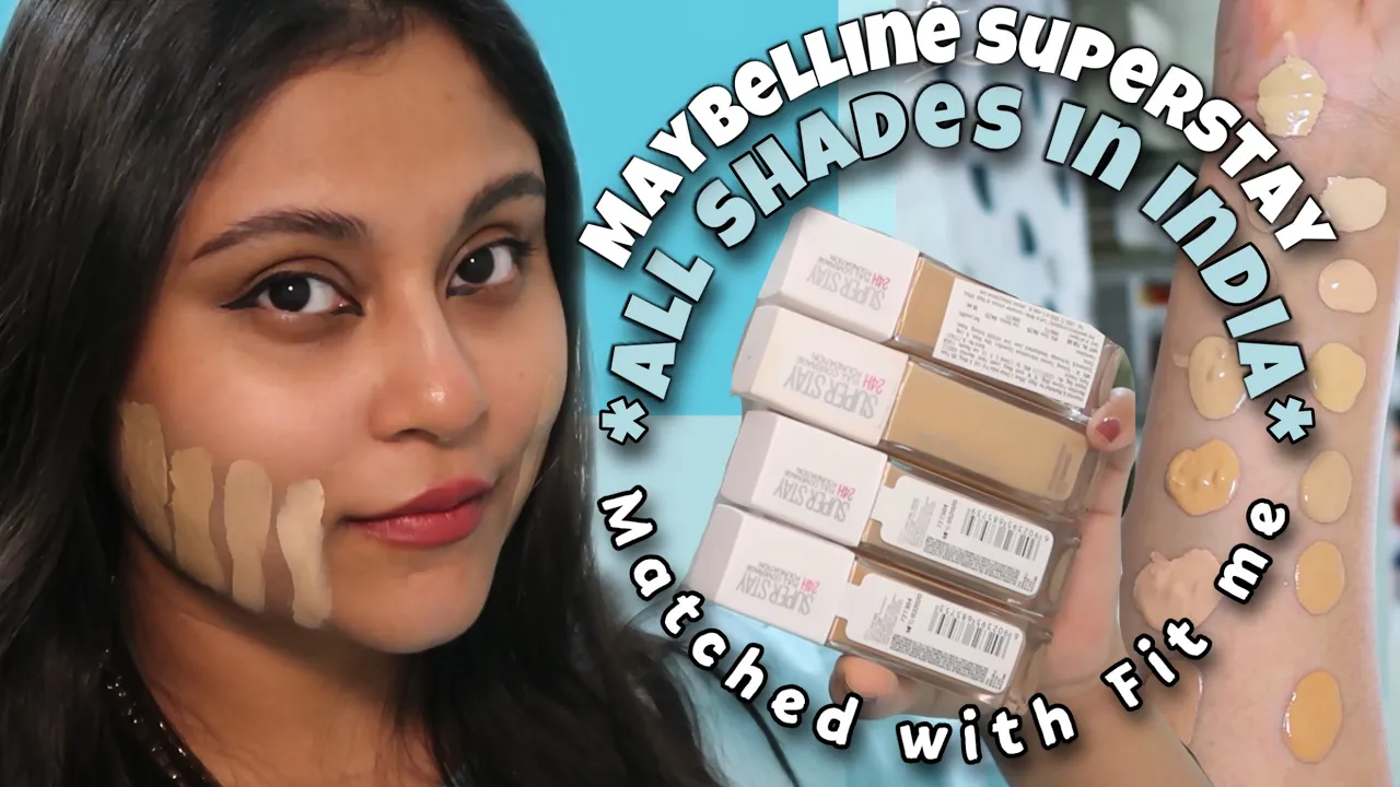 ✨MATCHING✨ Maybelline FIT Me Foundation and Concealer SHADES (which concealer with which foundation)