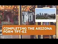 Completing the Arizona Form TPT-EZ