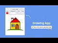 Drawing App in HTML CSS Javascript Drawing App in Javascript