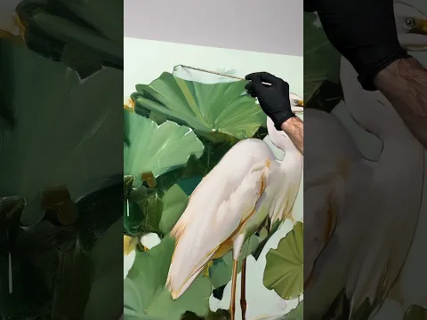 Calm and peaceful painting… sure 😂