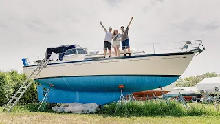 WE BOUGHT A 50 YEAR OLD SWEDISH SAILBOAT