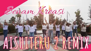 senam kreasi viral 2025 aishiteru 2 full goyang bersama aerobik gemoy temukus liamarliachannel 