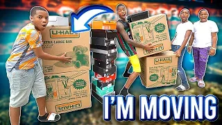 IM FINALLY MOVING OUT MY HOUSE