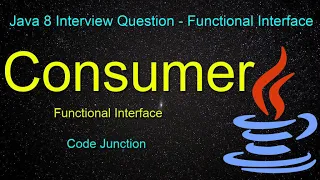 Consumer Functional Interface Java 8 Interview Question