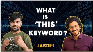 What is this keyword Javascript Web Development Course