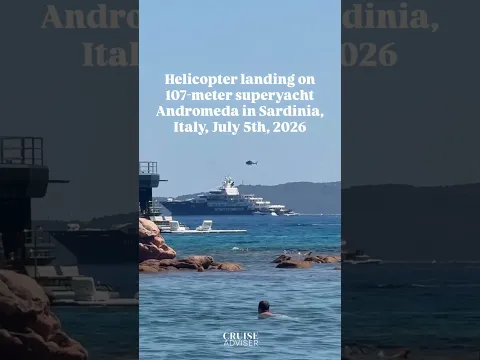 Helicopter On A Yacht 😍 | Cruise Adviser