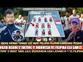 STARTING TERBAIK DITURUNKAN‼️Filipina Langsung Pesimis Lihat Starting Indonesia Vs Filipina