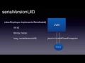 Core Java Interview Questions - Serial Version UID