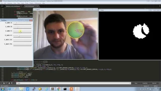 Object tracking by color Python OpenCV