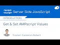 SSJS Get Set AMPscript Values in Salesforce Marketing Cloud