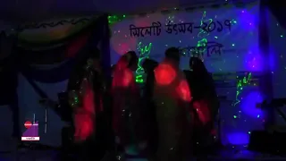 dhamail or dhamali dance cholo cholo ogo shokhi song of manjusree das traditional dance of sylhet