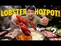 INSIDE the MOST EXPENSIVE All You Can Eat LOBSTER CRAB Seafood HOTPOT BUFFET in New York City