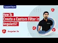 How To Create a Custom Filter In AngularJS LearnVern