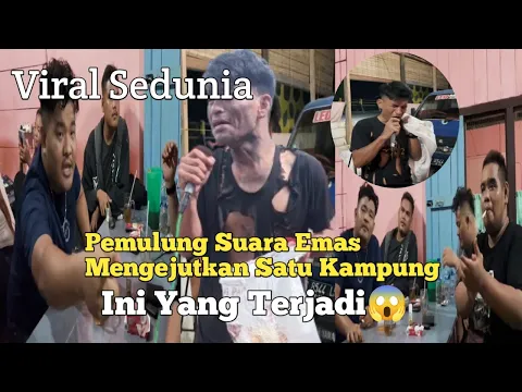 Download MP3 Pemulung suara emas ini Menghebohkan Tapteng Satu Kampung Heran😱