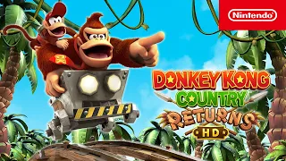 Donkey Kong Country Returns HD Overview Trailer Nintendo Switch 