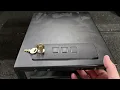 Stack on 3 button safe code programming