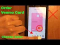 How To Order a Venmo Card Tutorial