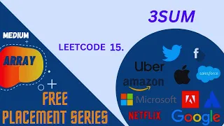 3SUM Leetcode 15 Array questions for Interview Two Pointer Appro DSA in Java Javascript
