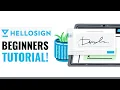 How To Use HelloSign Tutorial For Beginners 2022