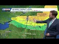 Rare severe storm threat develops Tuesday night 07-14-26