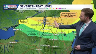 Rare severe storm threat develops Tuesday night 07-14-26