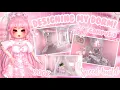 Designing my dorm SPEED BUILD TOUR Royale High Campus 3