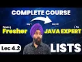 4 2 Lists in Java ArrayList LinkedList
