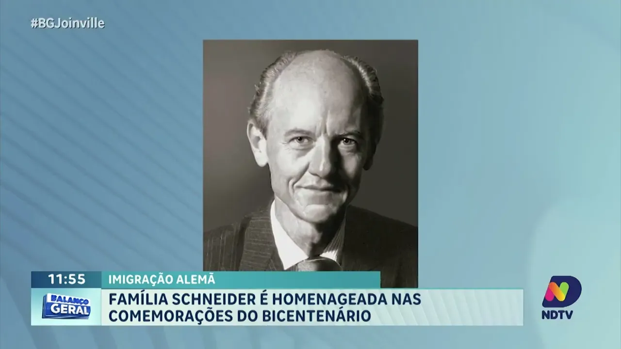 Imigração alemã: família Schneider é homenageada nas comemorações do bicentenário
