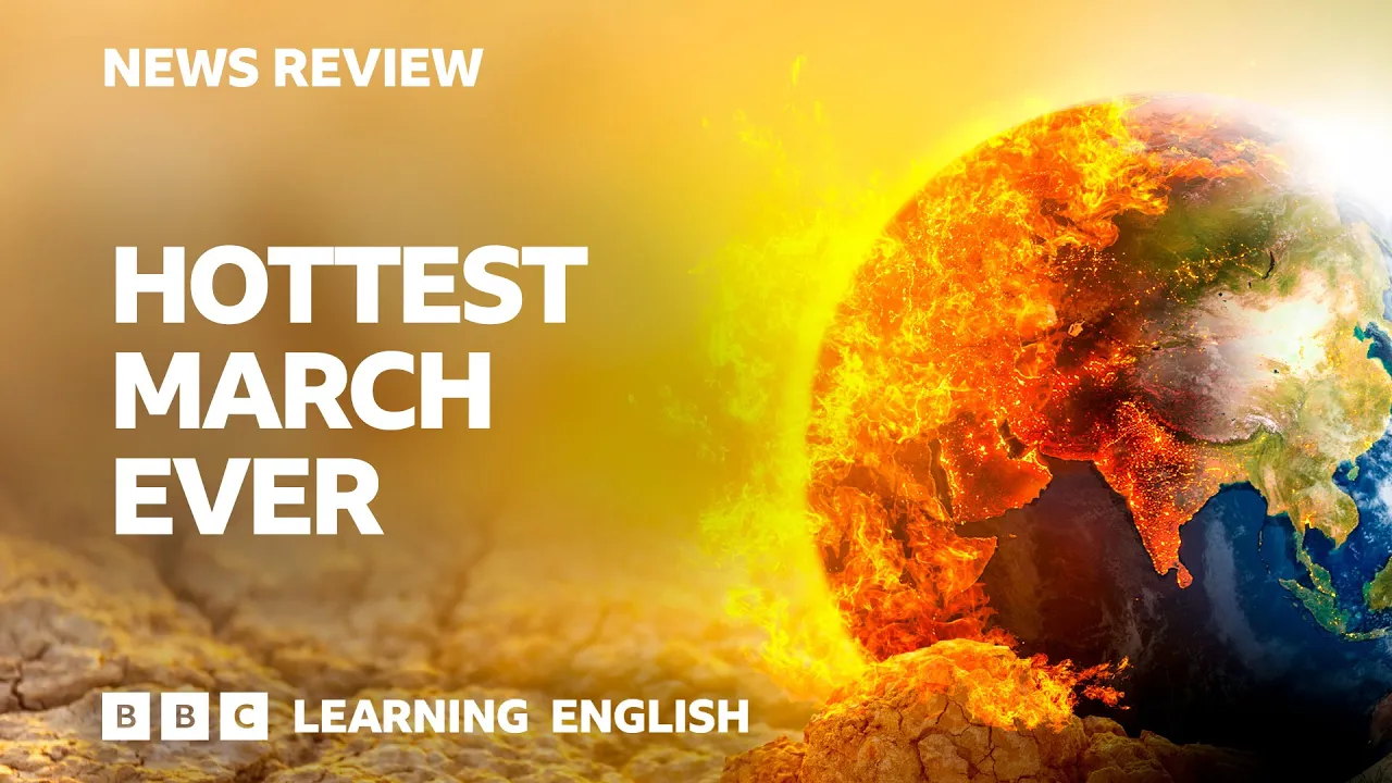 Outline Video Hottest March ever: BBC News Review