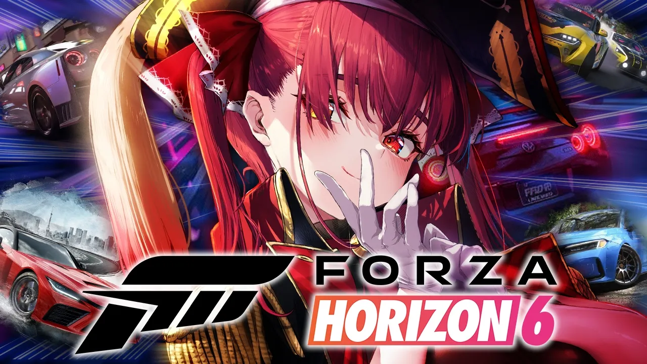 【Forza Horizon 6】船長とドライブしましょ～～～～ん♡♡♡【ホロライブ/宝鐘マリン】