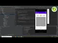 Android Minesweeper Tutorial Part 1 Setting up the Minesweeper UI with a 10x10 Grid